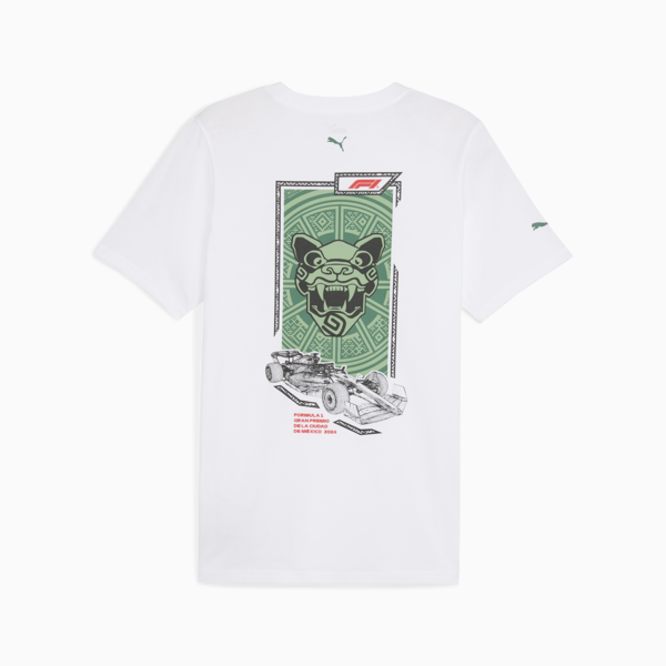 Playera Hombre F1 México, PUMA White, large-MEX