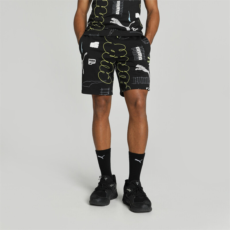 

Men's PUMA CLASSICS BRAND LOVE Printed Shorts