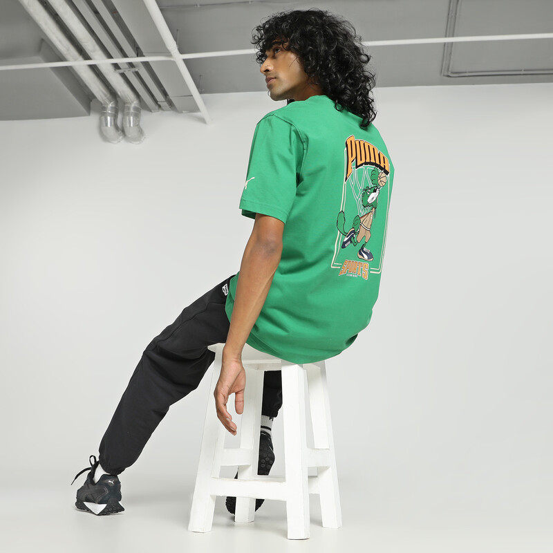Men's PUMA TEAM Relaxed Fit Graphic Tee