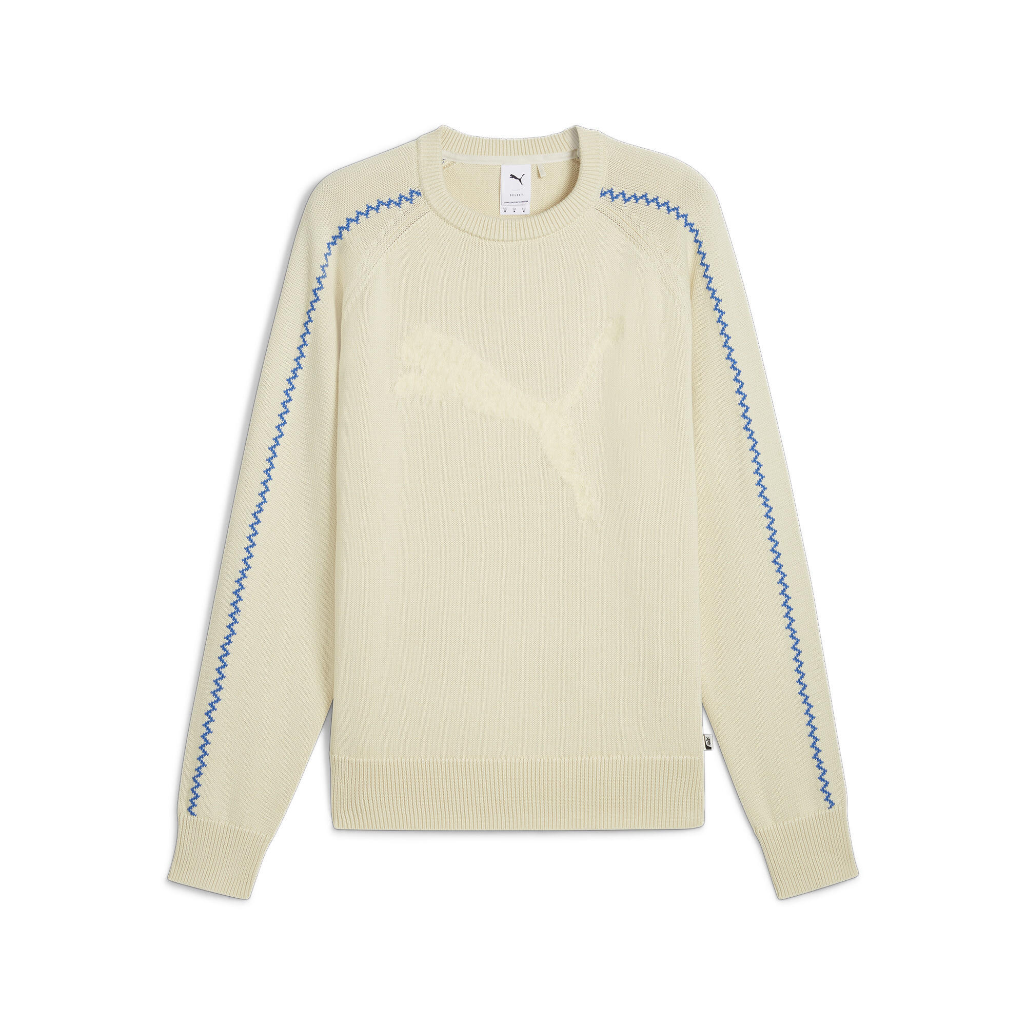 Puma The NeverWorn IV T7 Crew Sweatshirt Für Herren | Mit Logo Print | Alpine Snow | Größe: S