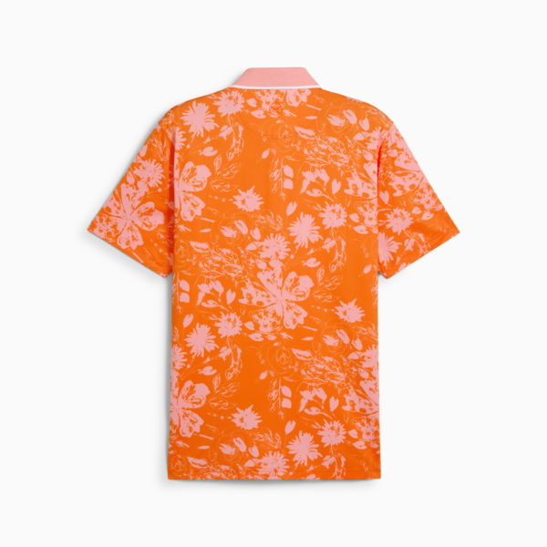 MATTR Rose Golf Polo Men, Rickie Orange, large-ZAF