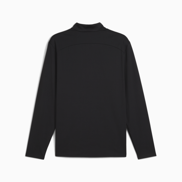 CLOUDSPUN Tech Quarter Zip Golf Top Men, PUMA Black, large-ZAF
