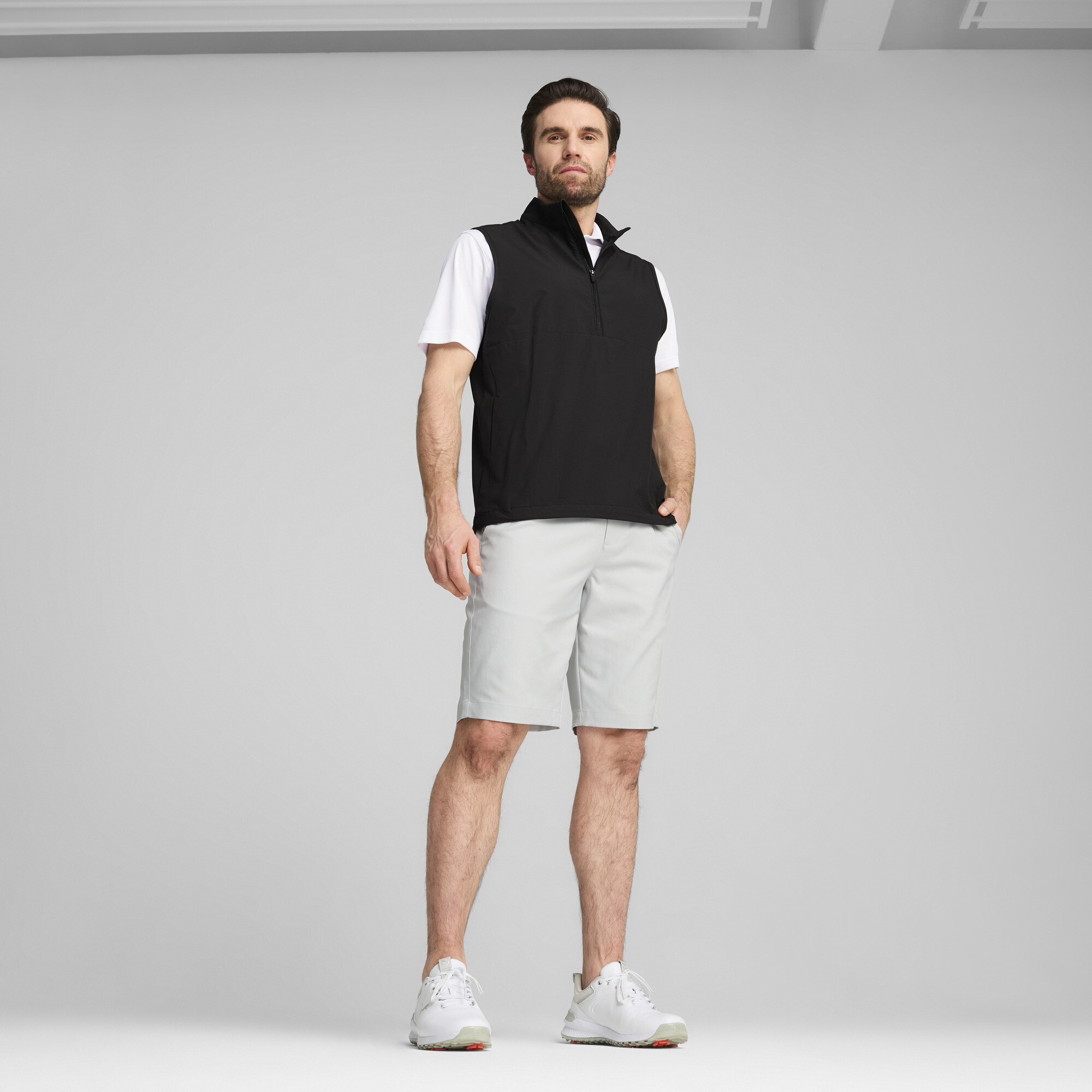 PUMA Ripguard golfhemd voor Heren, Zwart, Maat S thumbnail 4