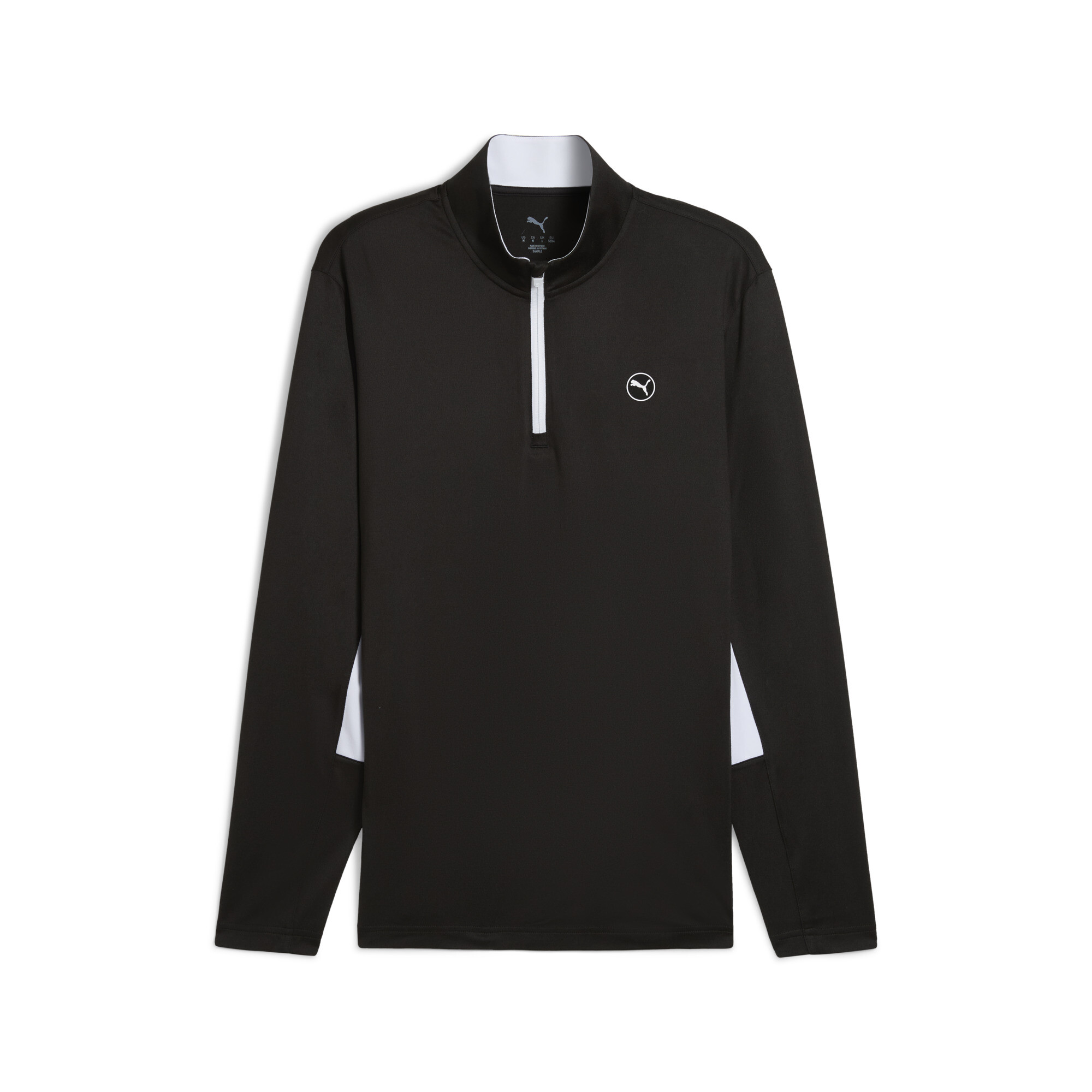 Puma Pure 2.0 Golftop Herren | Mit Plain | Black | Größe: L