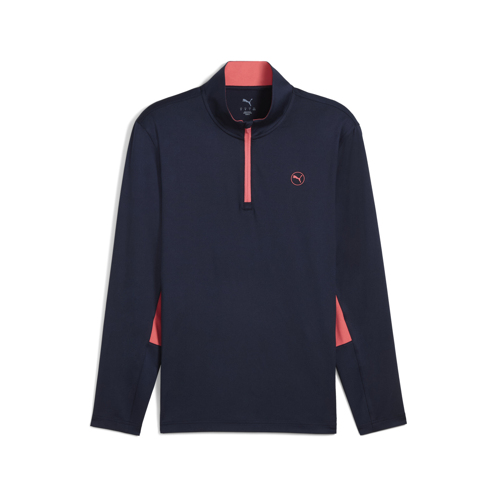 Puma Pure 2.0 Golftop Herren | Mit Plain | Deep Navy | Größe: XL