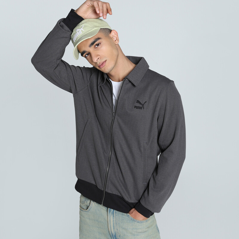 

Men's PUMA CLASSICS Herringbone Shacket