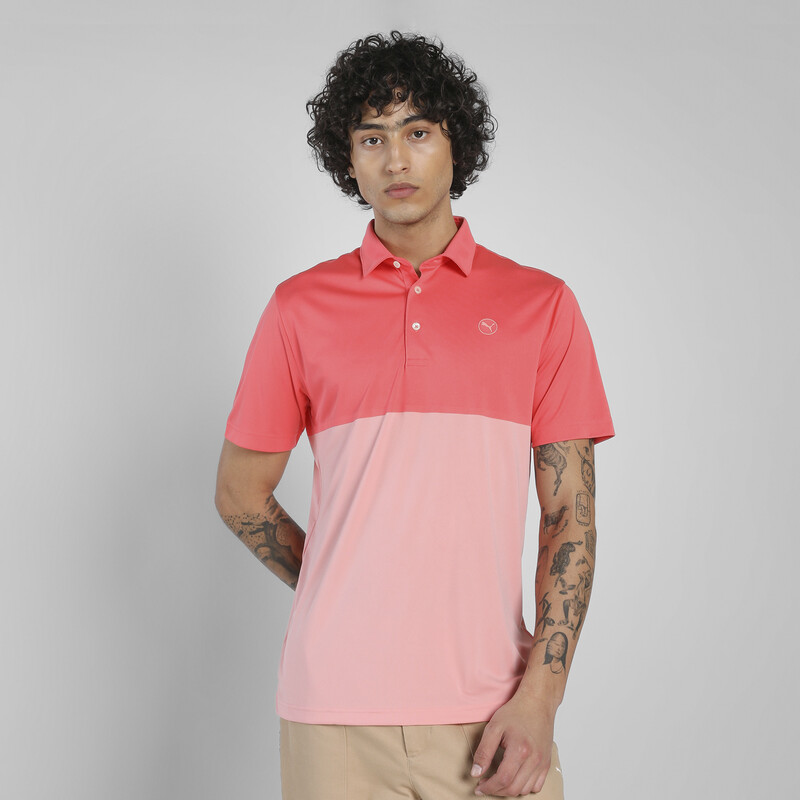 

Men's PUMA Pure 2.0 Colourblock Golf Polo