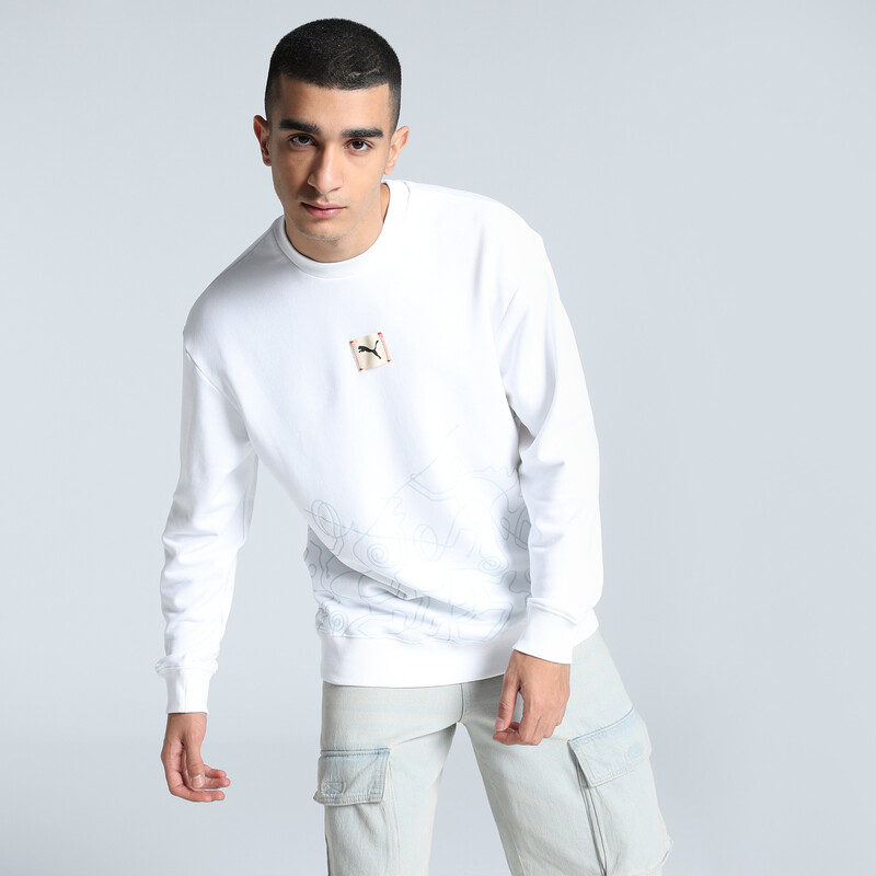 

Men's PUMA Classics Crew-Neck Sweatshirt