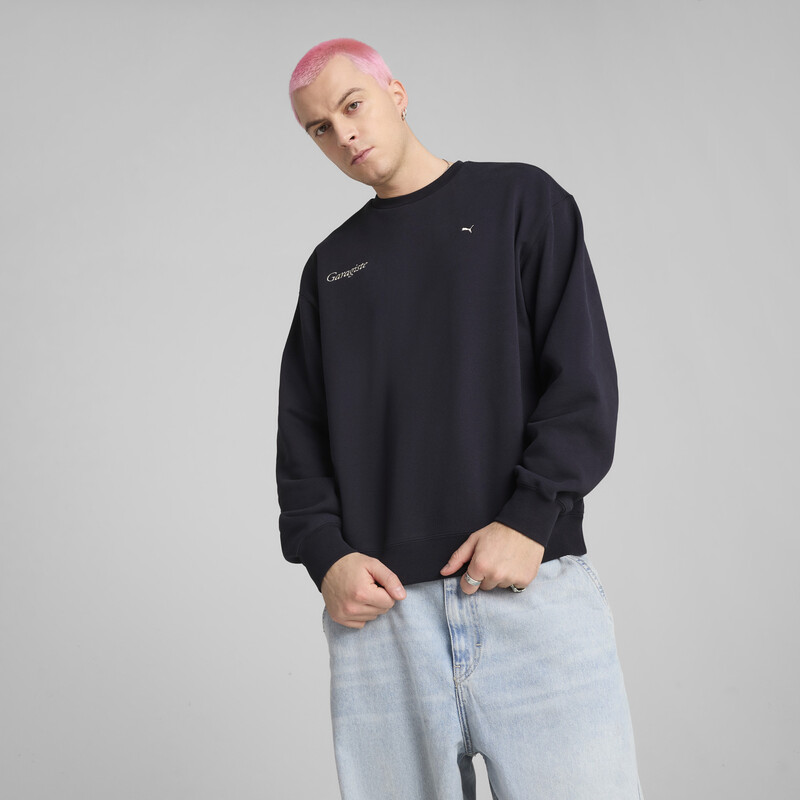 

Men's PUMA MMQ Graphic Crew-Neck Boxy Fit Sweatshirt