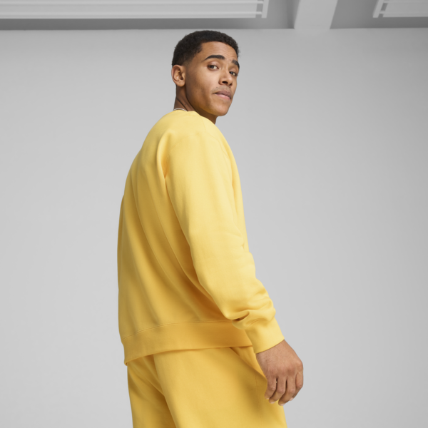 Buzo estampado MMQ para hombre, Sunny Yellow, large-ARG