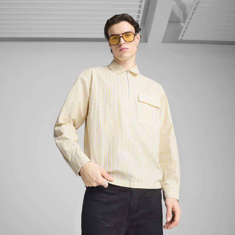 

Men's PUMA MMQ Half-Zip Relaxed Fit Shirt