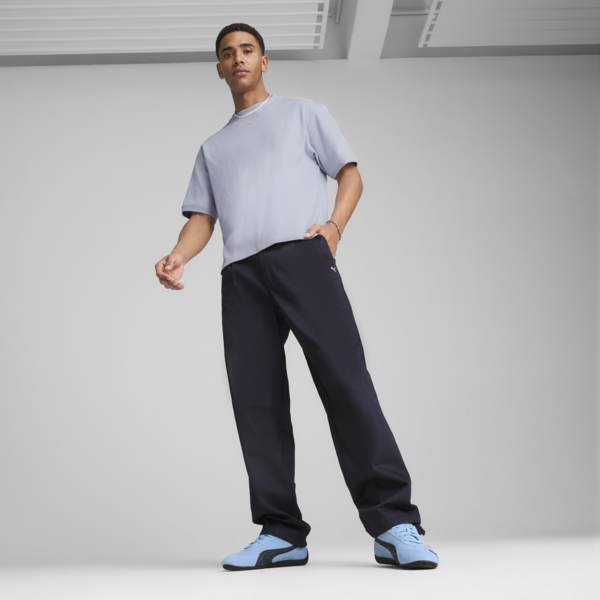 Pantalones de sarga MMQ para hombre, New Navy, large-ARG