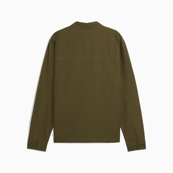 MMQ Ripstop Overshirt Men, Olive Drab, large-MEX