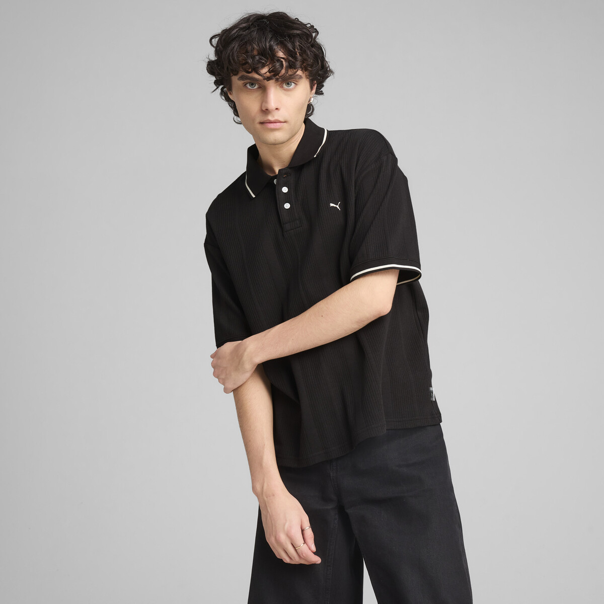 MMQ Polo Men in Black by PUMA, XS