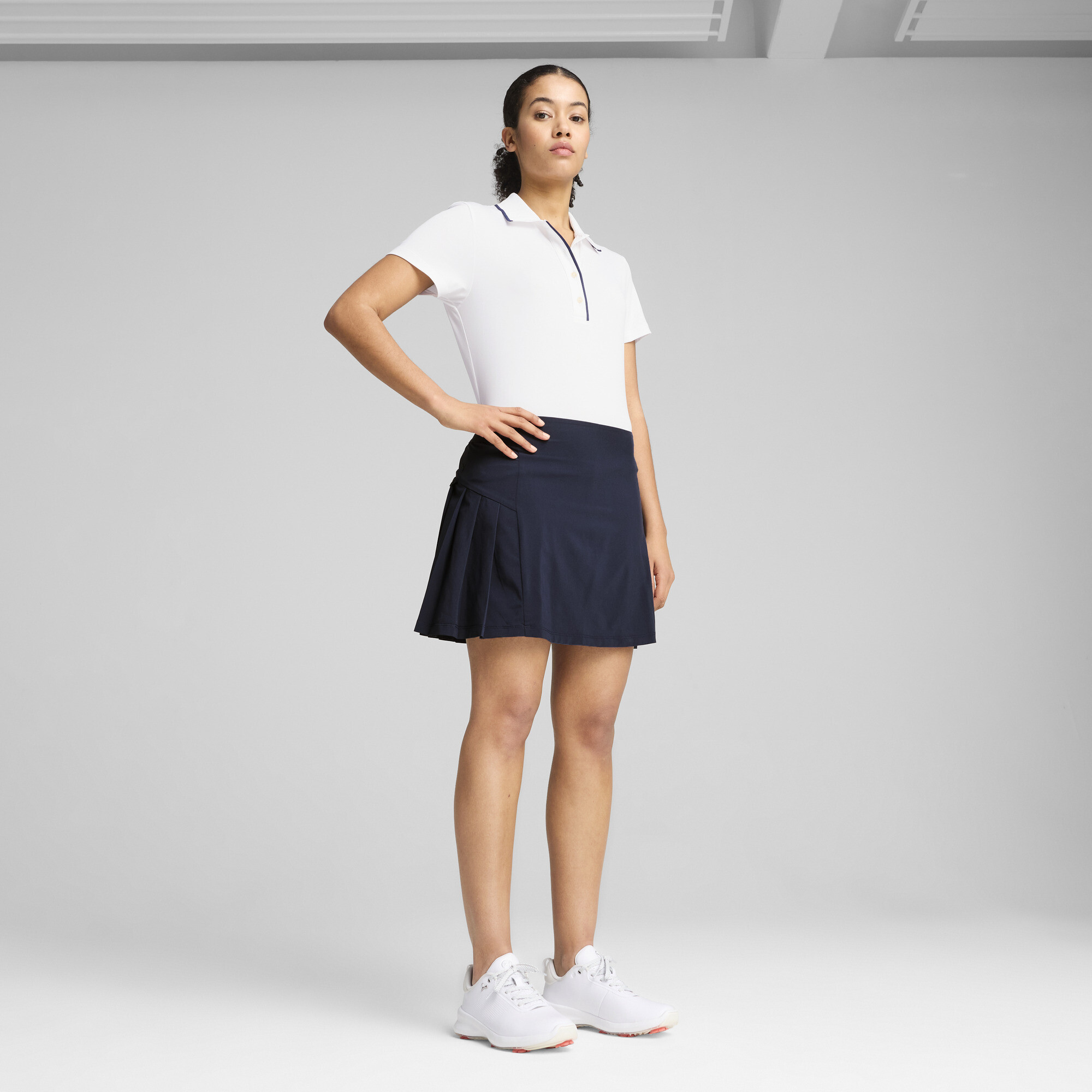 PUMA Haute golfrok voor Dames, Blauw, Maat XXL thumbnail 4