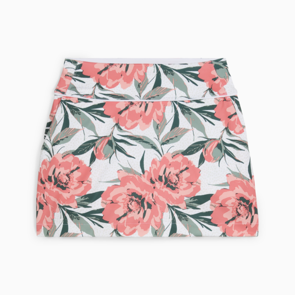Blake Knit Beautiful Game Skirt Women, White Glow-Peach Frost, large-ZAF