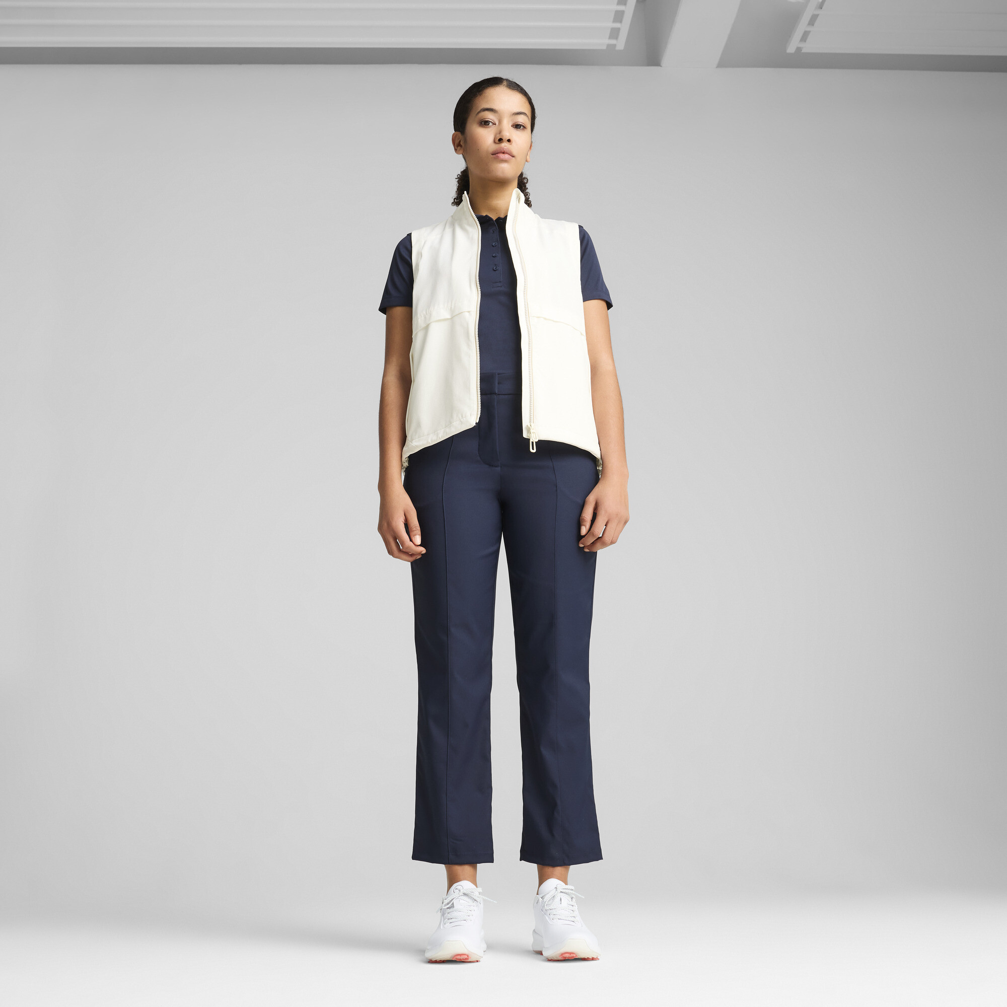 PUMA CLOUDSPUN Ripguard bodywarmer voor Dames, Wit, Maat XL thumbnail 4