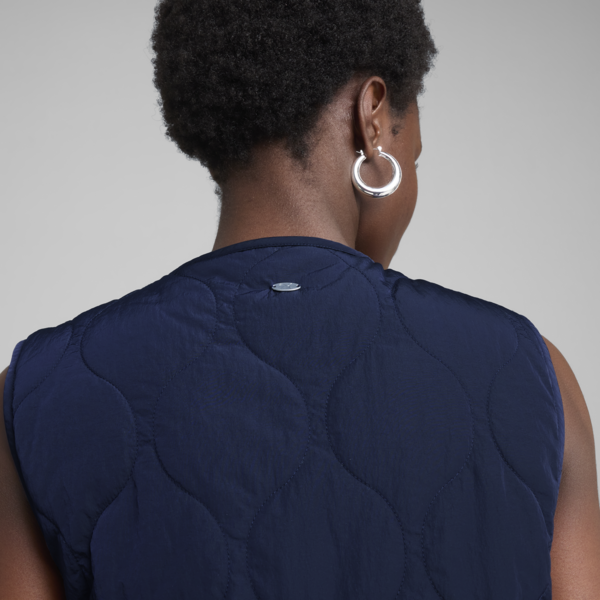 Chaleco reversible YONA para mujer, New Navy, large-ARG