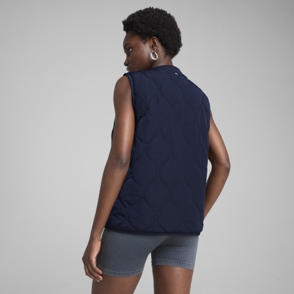 Chaleco reversible YONA para mujer, New Navy, large-ARG