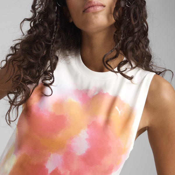 Musculosa estampada YONA para mujer, PUMA White, large-ARG