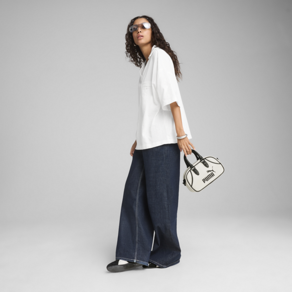 Remera oversize YONA para mujer, PUMA White, large-ARG