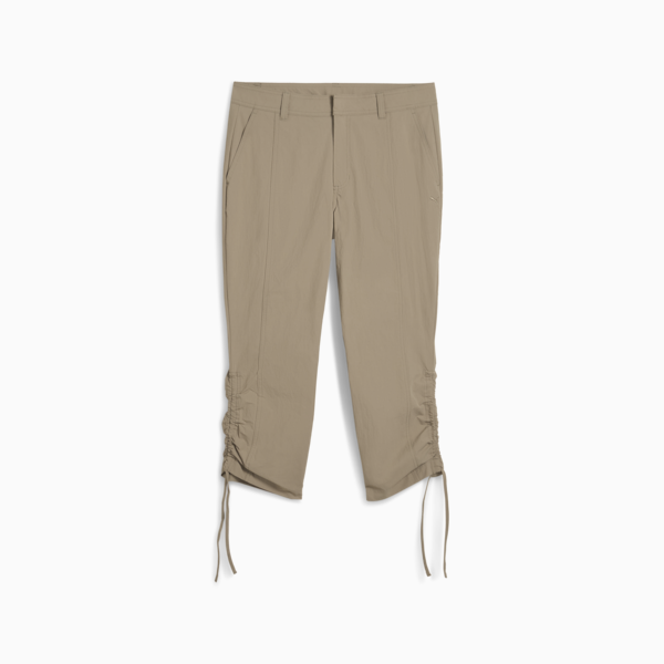 Pantalones capri YONA para mujer, Velvet Moss, large-ARG