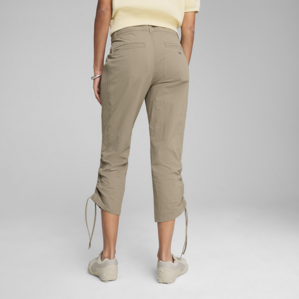 YONA Capri Pants Women, Velvet Moss, large-MEX