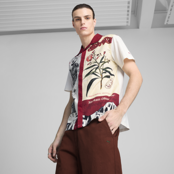 Camisa PALAIS ARTISAN para hombre, Alpine Snow, large-MEX