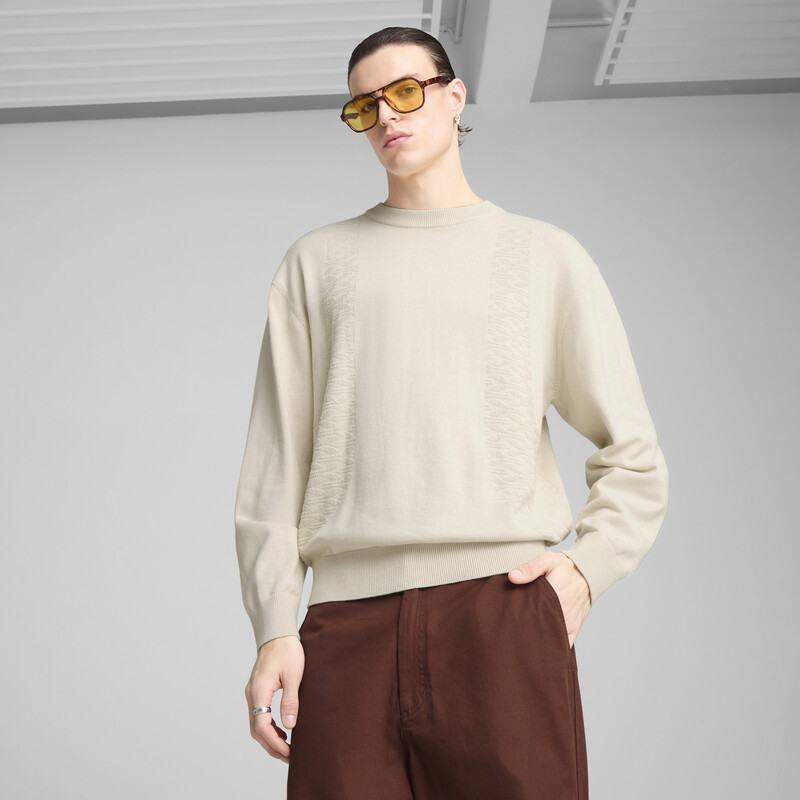 

Men's PUMA PALAIS ARTISAN Crew-Neck Boxy Fit Sweatshirt