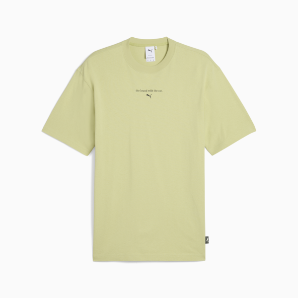 GRAPHICS The PUMA Cat Tee Men, Pistachio Green, large-ZAF