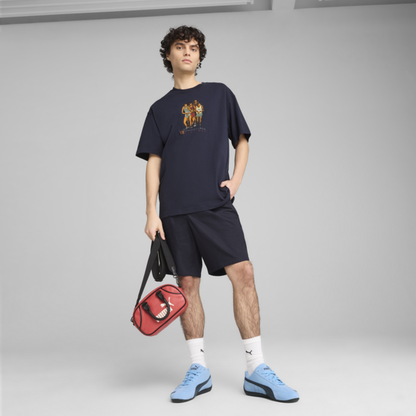 GRAPHICS Marathon Tee Men, PUMA Navy, large-ZAF
