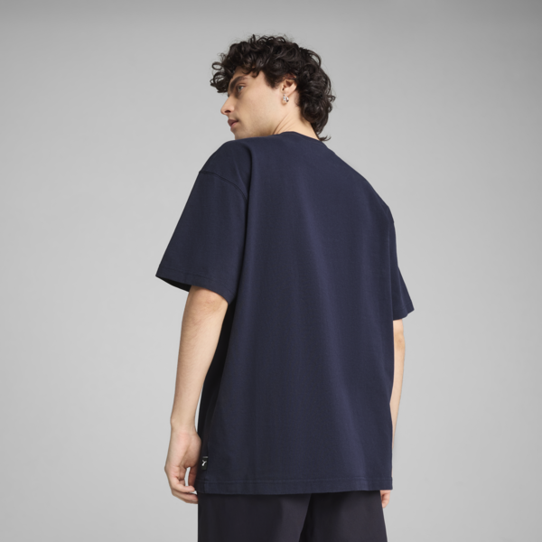 GRAPHICS Marathon Tee Men, PUMA Navy, large-ZAF