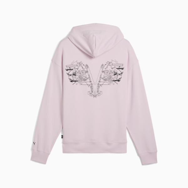 Sudadera PUMA x CHARLOTTE ROHDE para hombre, Rose Mauve, large-MEX