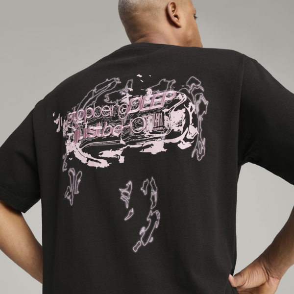 PUMA x CHARLOTTE ROHDE Tee Men, PUMA Black, large-MEX