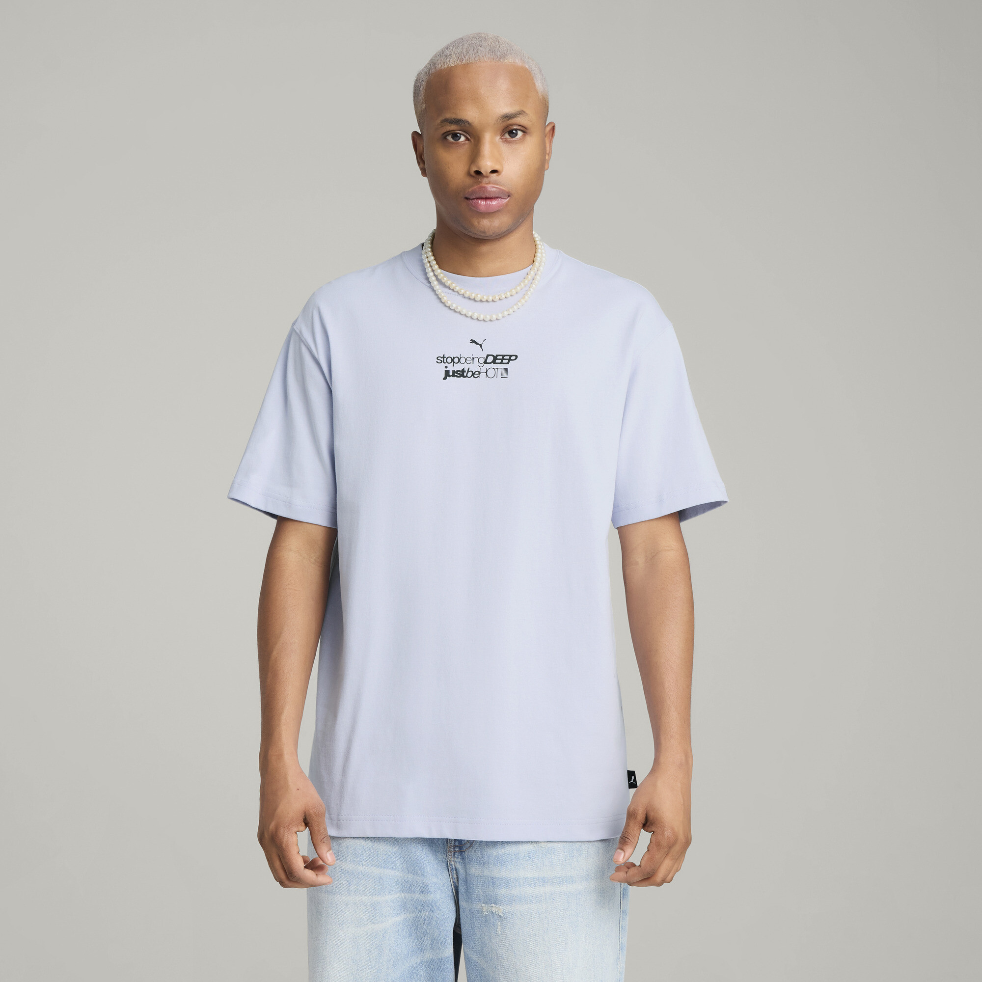 Puma x CHARLOTTE ROHDE T-Shirt Herren | Mit Print | Cool Weather | Größe: L