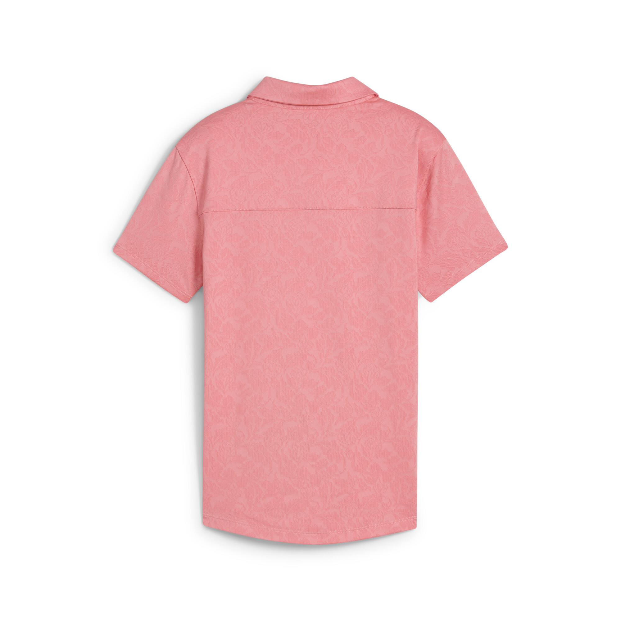 MATTR Lianas Jacquard polo met korte mouwen voor Dames, Roze, Maat S | PUMA