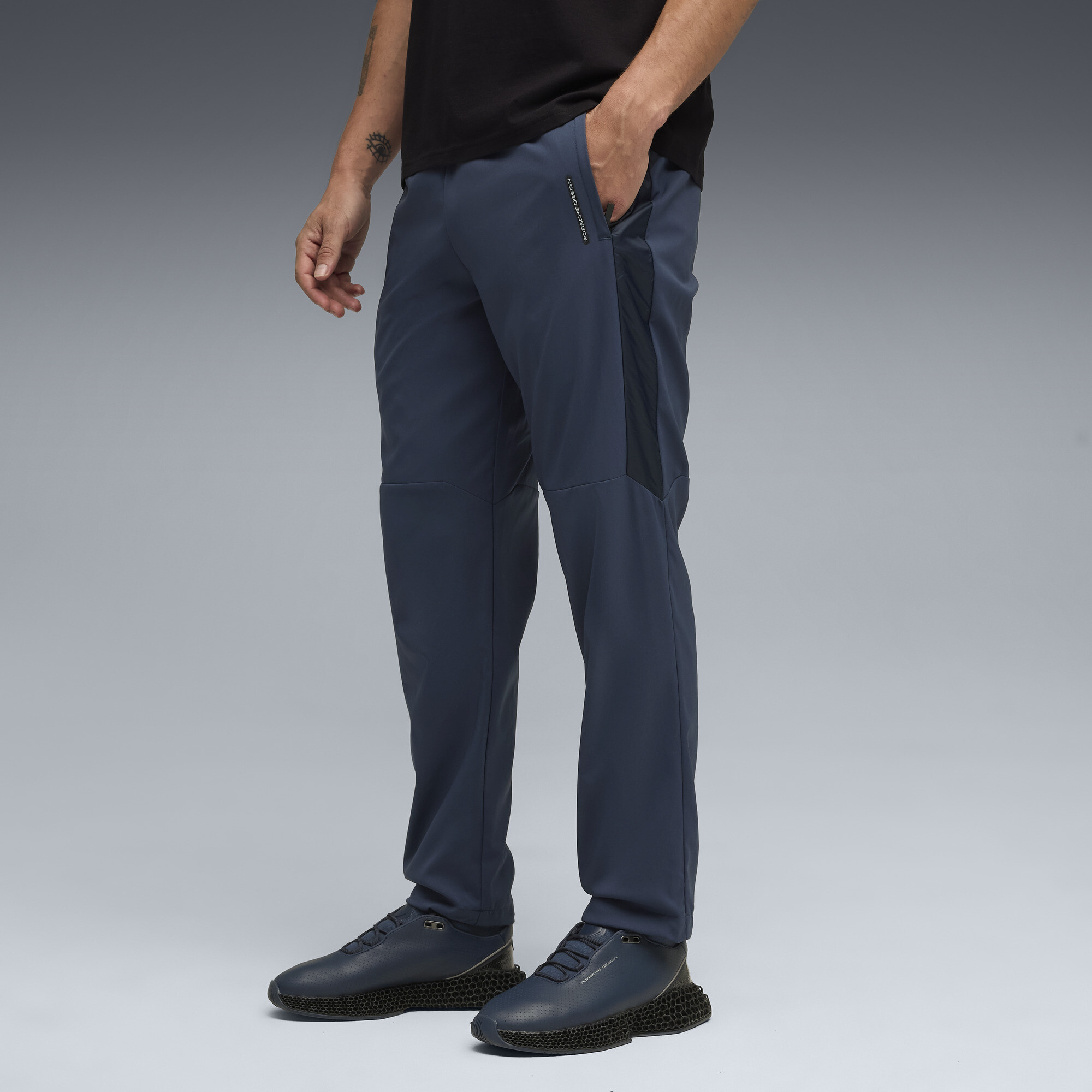 PUMA Porsche Design geweven tech broek voor Heren, Blauw, Maat XS thumbnail 6