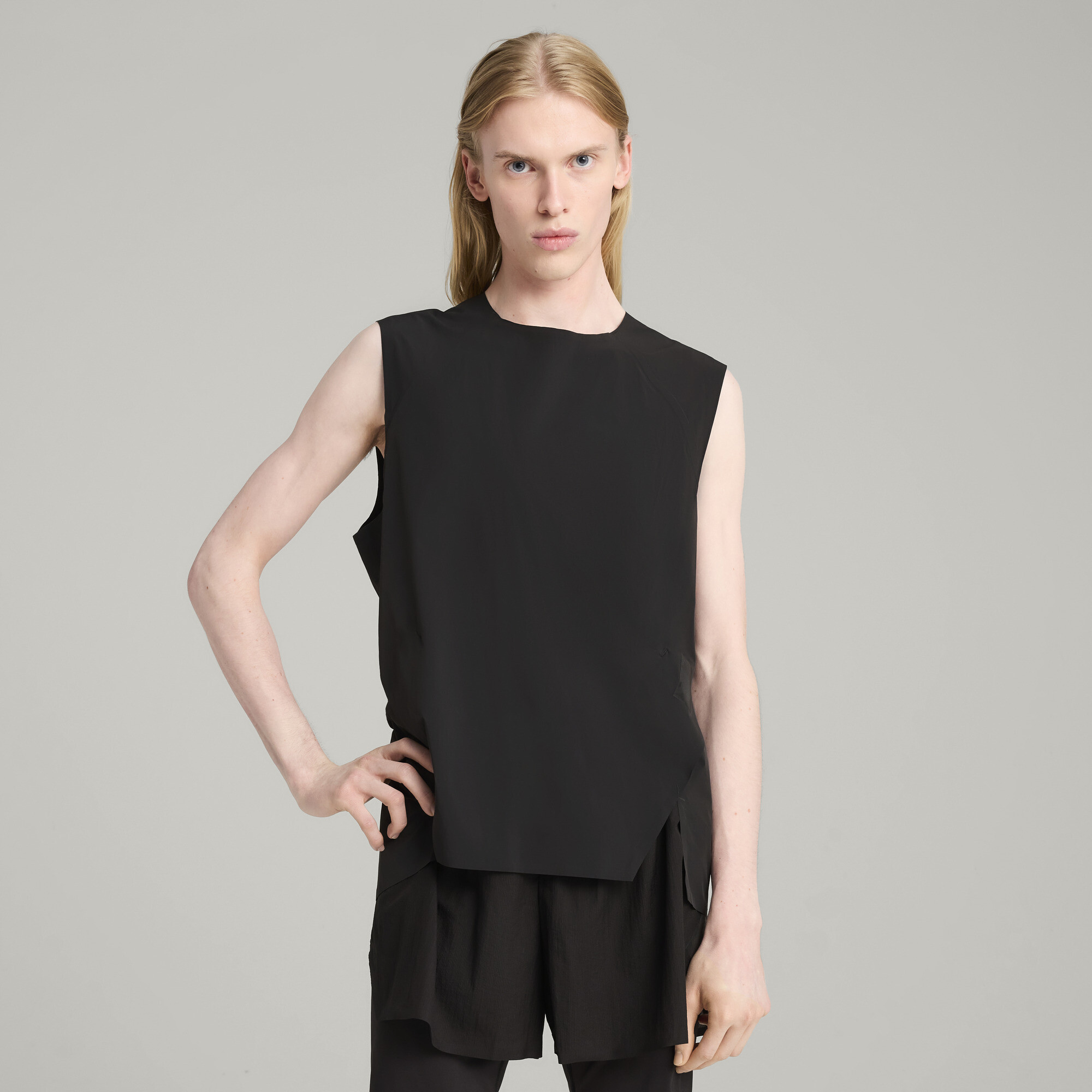 Puma x HELIOT EMIL Top Herren | Mit Plain | Black | Größe: XS