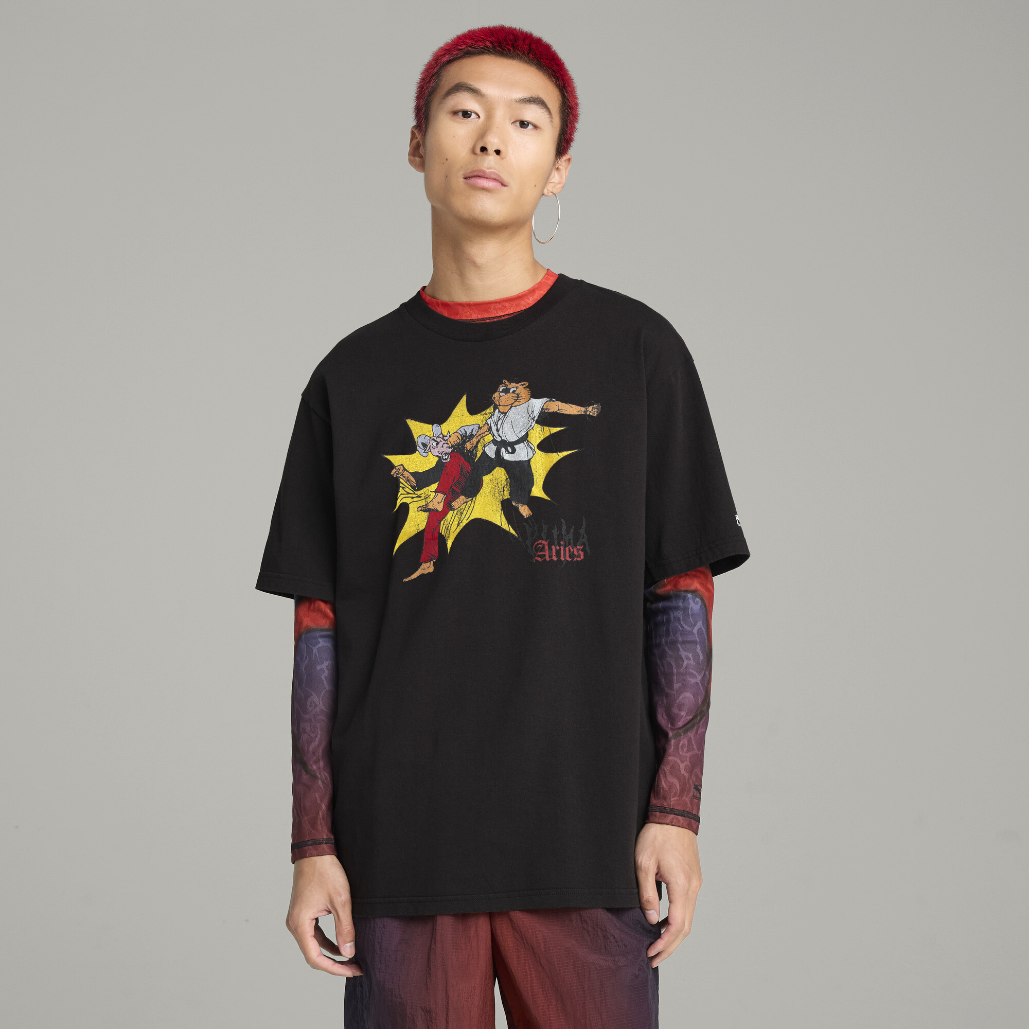 T-shirt à imprimés x ARIES Unisexe - PUMA - Modalova