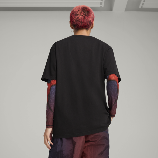 PUMA x ARIES Graphic Tee Unisex, PUMA Black, large-ZAF