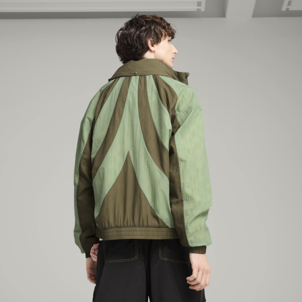 PUMA x KIDSUPER Windbreaker Men, Dusty Green, large-MEX