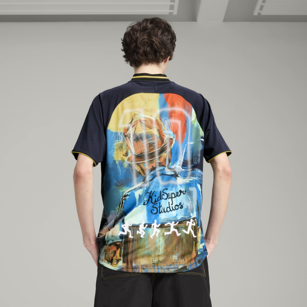 PUMA x KIDSUPER Graphic Jersey Men, New Navy, large-MEX