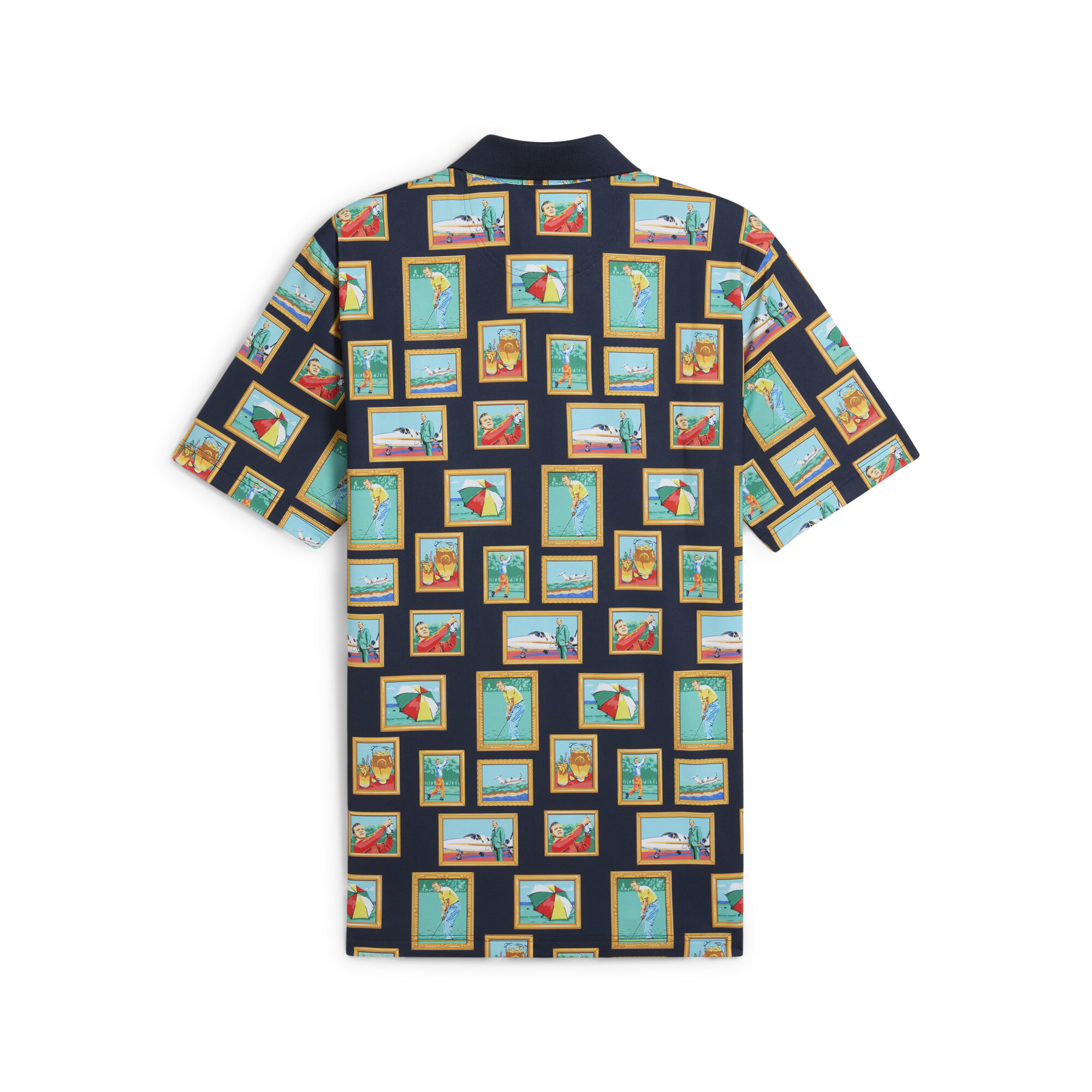 PUMA x ARNOLD PALMER Photo golfpolo, Blauw