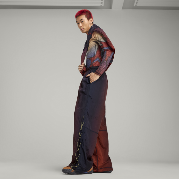 PUMA x ARIES Pants Unisex, Mars Red, large-ZAF