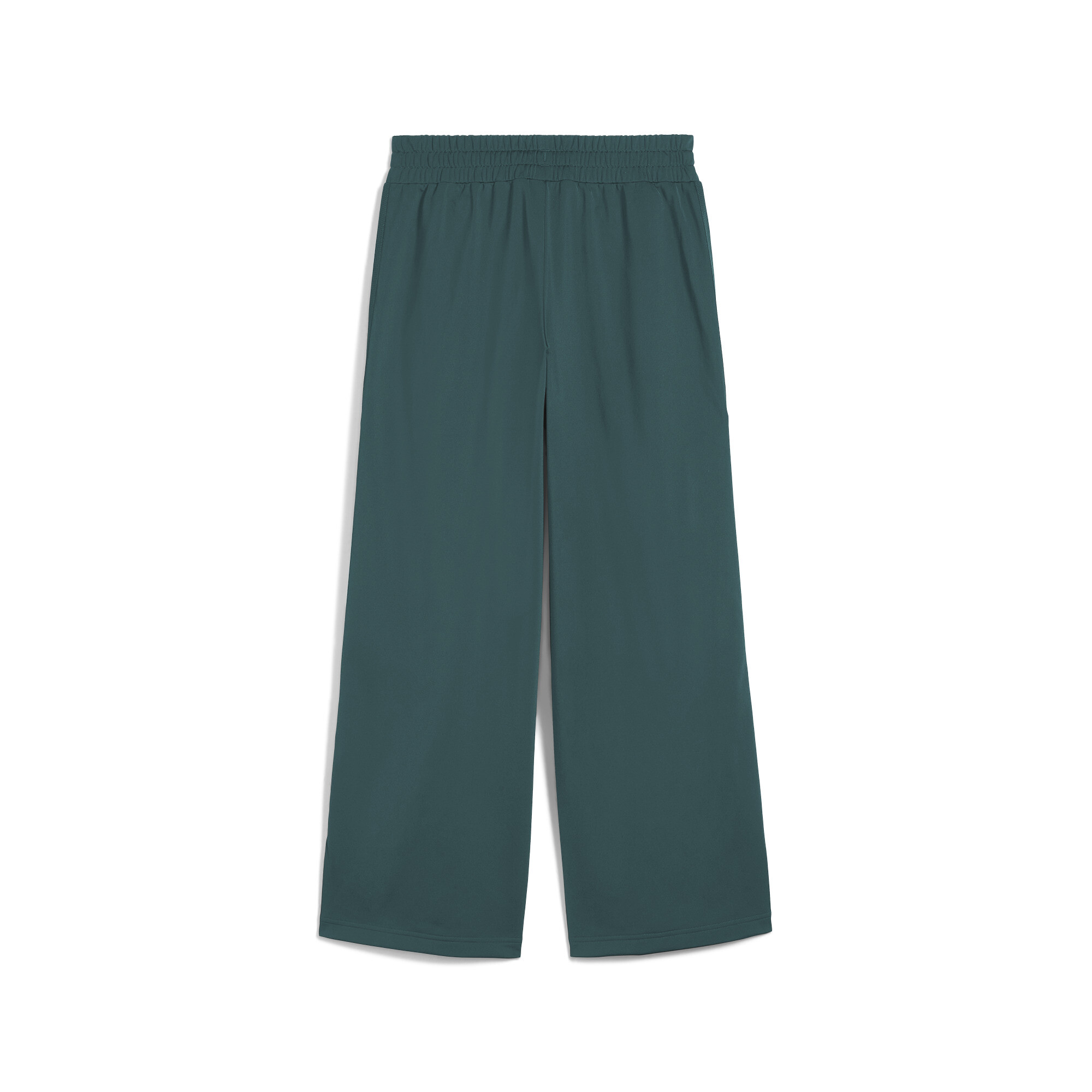 Women's Puma CLASSICS Popper Pants, Green, Size XL, Clothing