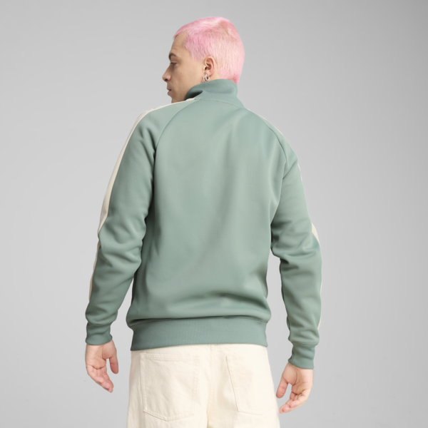 T7 ALWAYS ON Track Jacket Men, Green Moon, large-MEX