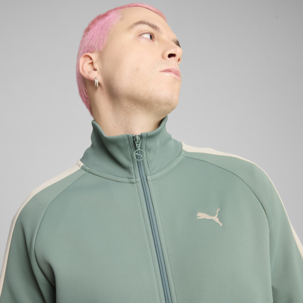 T7 ALWAYS ON Track Jacket Men, Green Moon, large-MEX