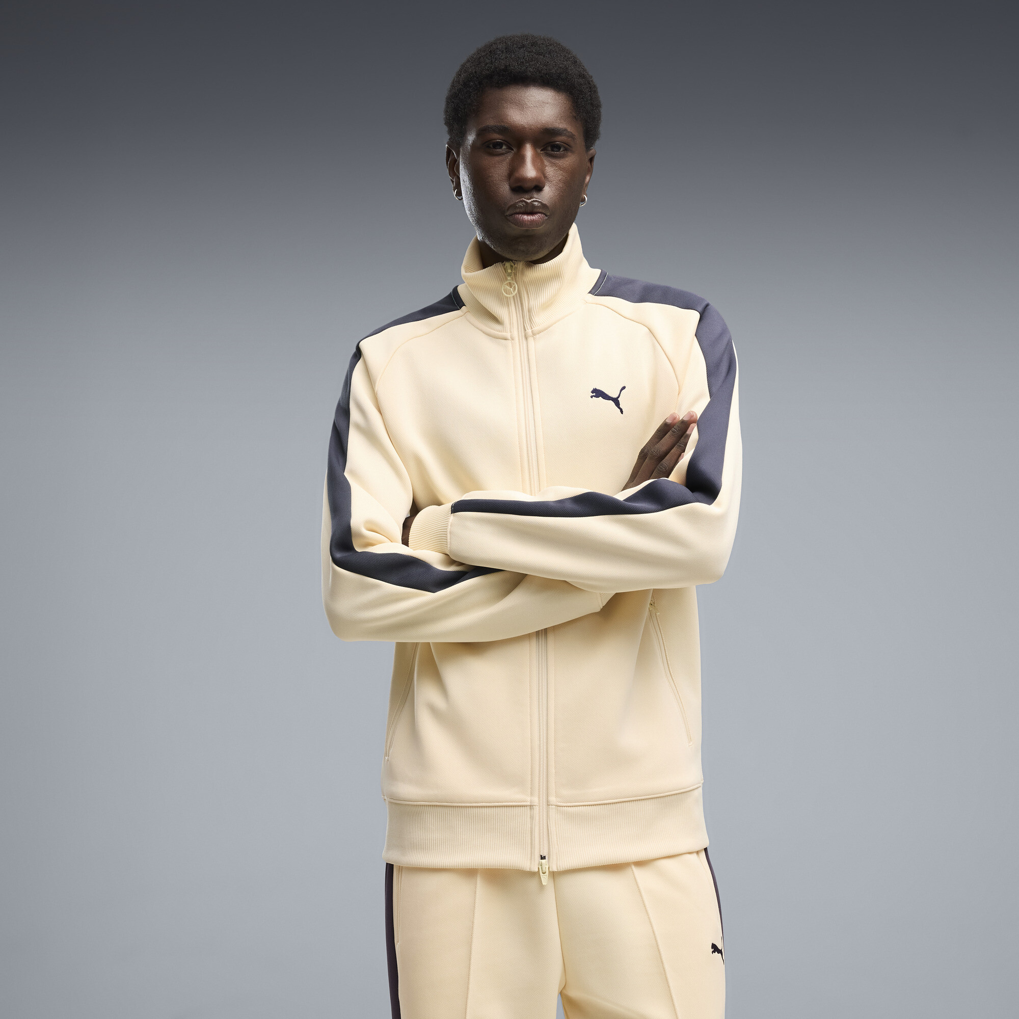 PUMA Veste de survtement T7 ALWAYS ON Homme Vtements Jaune M 75 €