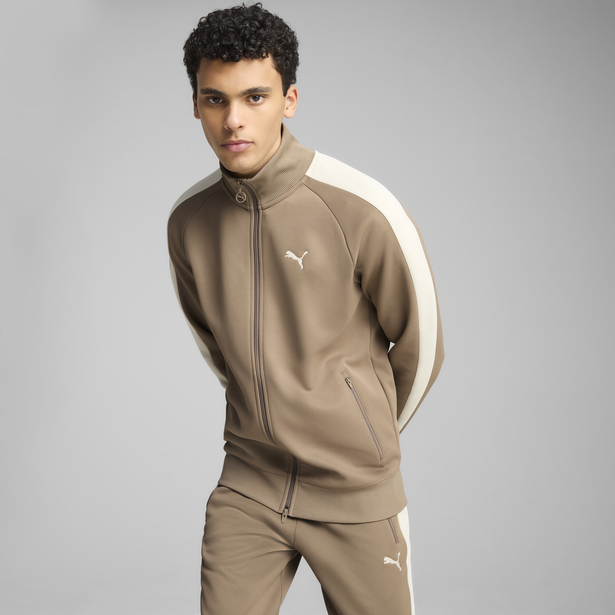 Олімпійка T7 ALWAYS ON Track Jacket Men | Колір: Коричневий