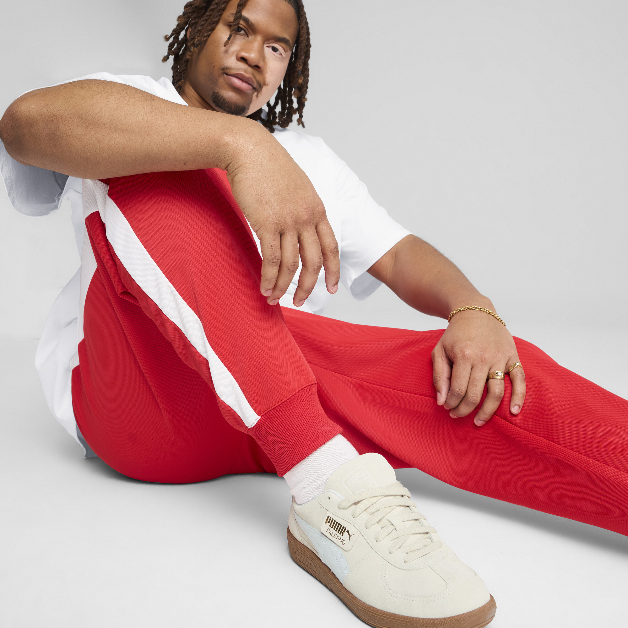 PUMA T7 ALWAYS ON trainingsbroek voor Heren, Rood, Maat XL thumbnail 7